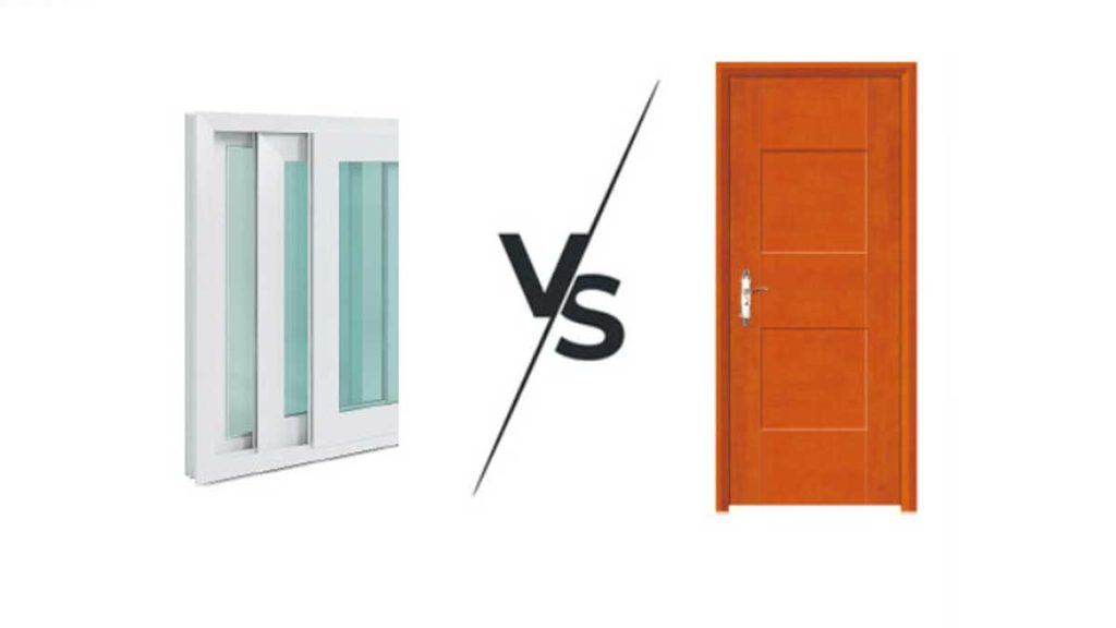 تفاوت درب UPVC با ABS