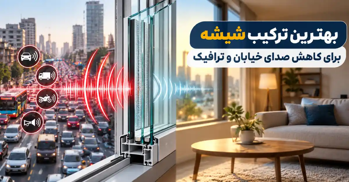 بهترین شیشه برای عایق صدا
